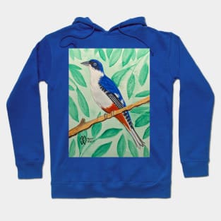 Cuban trogon in the jungle Hoodie